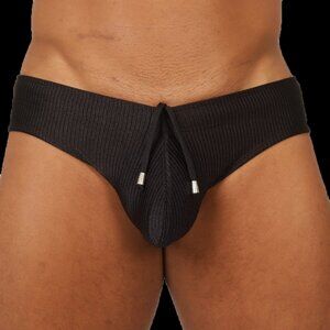 GIGO GLOW BLACK SWIM BRIEF